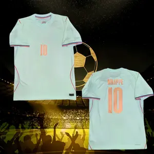 2026 Away Breathable Short-Sleeve Mbappe#10 Soccer Jersey