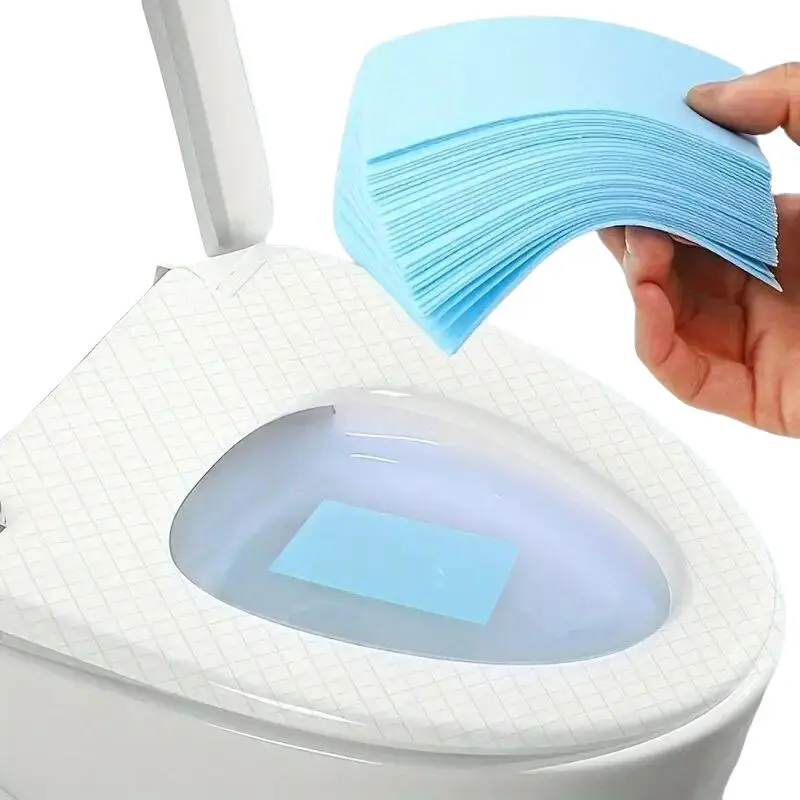 Toilet Cleaning Sheet, 60pcs Toilet Cleaner, Odor Remover, Household Floor Cleaning Sheet, Cleaning Supplies