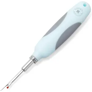 Seam Ripper - Heavy Duty Stitch and Hem Remover Tool with  Cover -  Sewing and ing Essential for  Thread, Light Blue & Gray