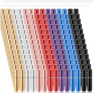 Perfume Travel Refillable Atomizers Bulk Mini Atomizer Sprayer with Perfume Refill Pump Dispenser Pump Transfer Tool(70 Pcs,Mixed Color,5 ml)
