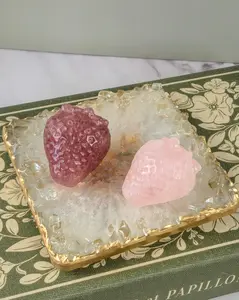 Crystal Strawberry Carvings – Intuitively Chosen