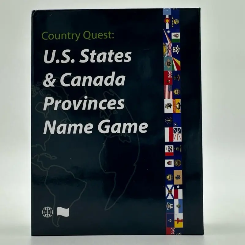 U.S. & Canada History and Geography Game & FlashCards