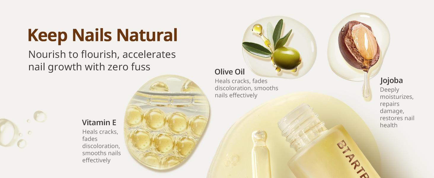 BTArtboxnails Naillush Nail Growth Oil - Nail Strengthener & Growth Repair Damaged Nails, Strengthen Weak & Thin Nails, Extra Strong Nail Growth Treatment, Long Lasting Nail Hardener, 15ml BTArtboxnails Naillush Nail Growth Oil - Nail Strengthener & Growth Repair Damaged Nails, Strengthen Weak & Thin Nails, Extra Strong Nail Growth Treatment, Long Lasting Nail Hardener, 15ml