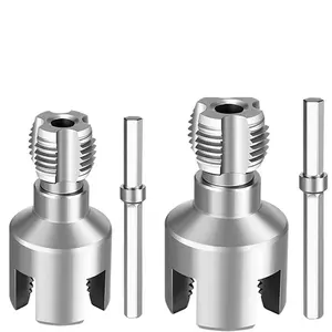 Dual Size Pipe Tapping & Threading Tool, Durable Construction, Ideal for Various Applications, Reliable Performance, Long-Lasting Design