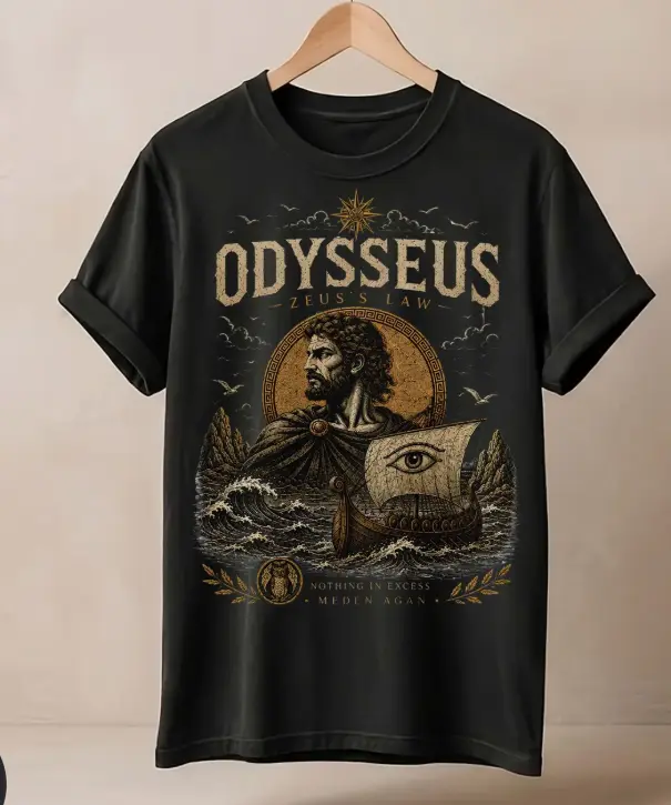 Odysseus Zeus's Law Shirt, Odysseus World Tour, Greek Mythology Gift, The Odyssey, Gift For Him, Trending Shirt