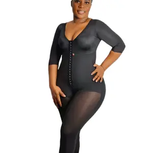 Moneyspeaks Women's Stage 1 Full Body Shapewear  Post Surgery Compression BBL Womenswear Comfort Breathable Underwear Lady