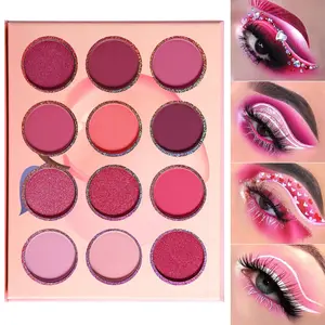 Smokey Grey Eyeshadow Palette, Black Gray Smoky Eye Shadow Pallet Goth Halloween Makeup, Matte Shimmer Neutral Silver Eyeshadow Pallets, Long Lasting Natural Nude Makeup Palette, Cruelty Free