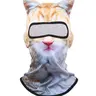3D Cat Animal Ski Balaclava Ski Face Mask with Ears, Perfect for Music Festivals Raves Ski Halloween or Party Outdoor Events, Kitty Ski Mask, Balaclava Ski Masks