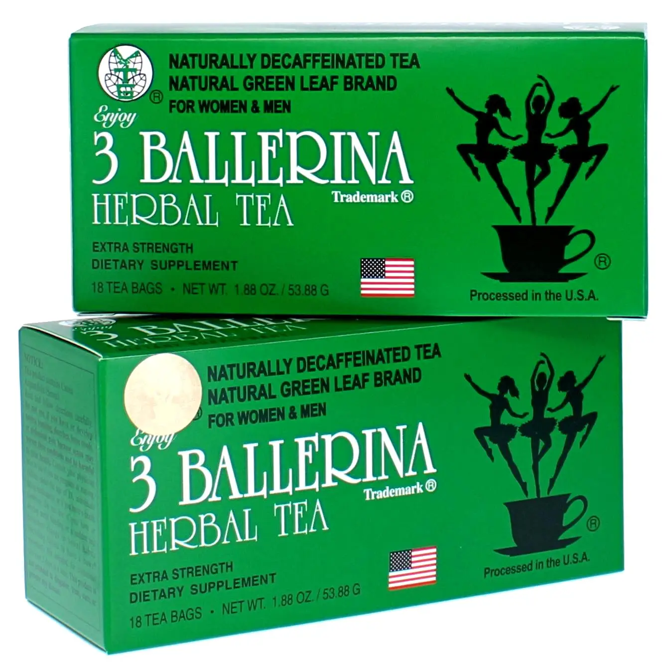 3 Ballerina Tea Chinese Herbal – Extra Strength (18 Tea Bags Total)