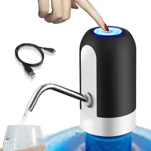5 Gallon Water Dispenser Automatic contactless Electric Portable Drinking Water Bottle Pump,Smart USB Charging, for Camping Rechargeable 5 Gallon jug Pump`