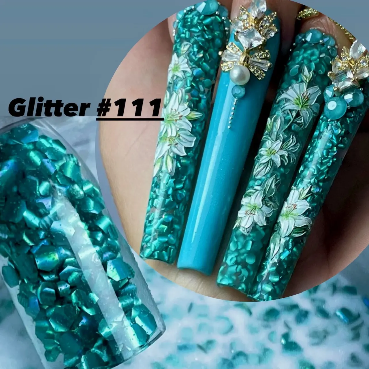 #92.. 1oz Glitter #111