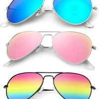 Blue/Rainbow/Light Pink