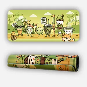 "Sip Cult" Desk Mat / Kawaii Gaming Mouse Pad