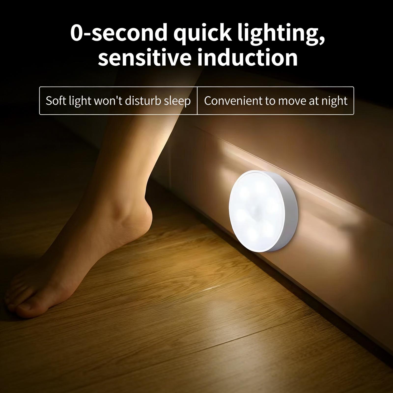 Dimmable touch light, rechargeable battery-powered touch light, magnetic adhesive wardrobe light with two lighting modes and USB charging mode, wireless magnetic sticker night light, 3000K warm white light, powered by a 1000 mAh battery, warm yellow, dimm