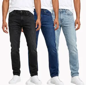 Clean Gent men’s slim-fit jeans with slight stretch, available in three colors; choose according to the size chart; Father’s Day gift