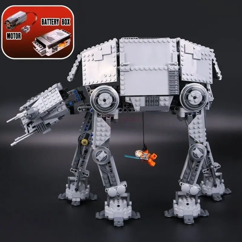 New stock 1137 pieces/OCS/PZSPCS AT-AT walker mechanical animal model building block set, Building blocks model, Collectible block sets, with motor mobility compatible with 10178 children's DIY STEAM toy collection Christmas gifts
