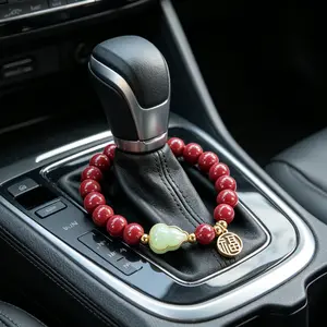 Universal Car Gear Shift Beads, Stylish Hanging Pendant, Interior Accessories, Decorative Automotive Ornament, Easy Installation