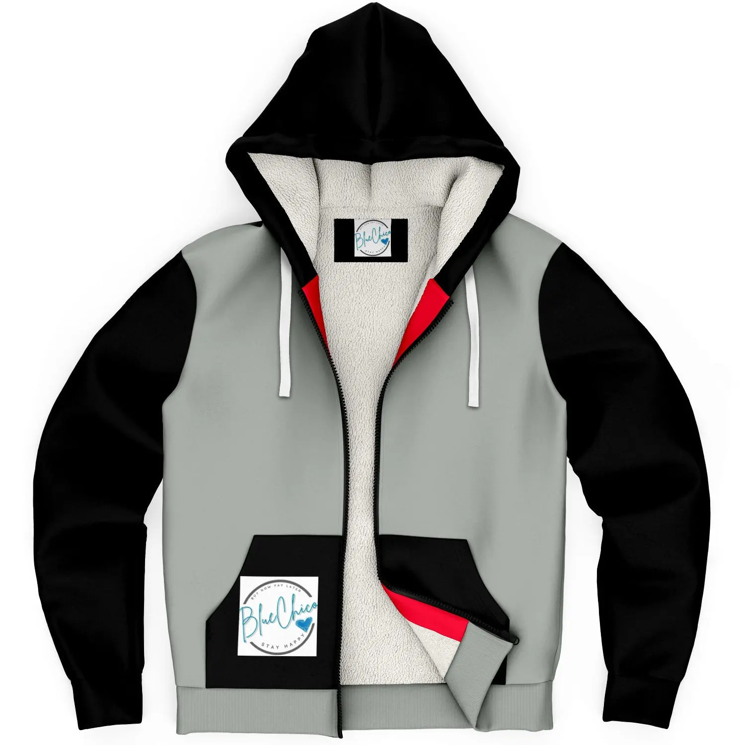 GreyBlock UNISEX Zip Up Youth Coat (Husky Fit)