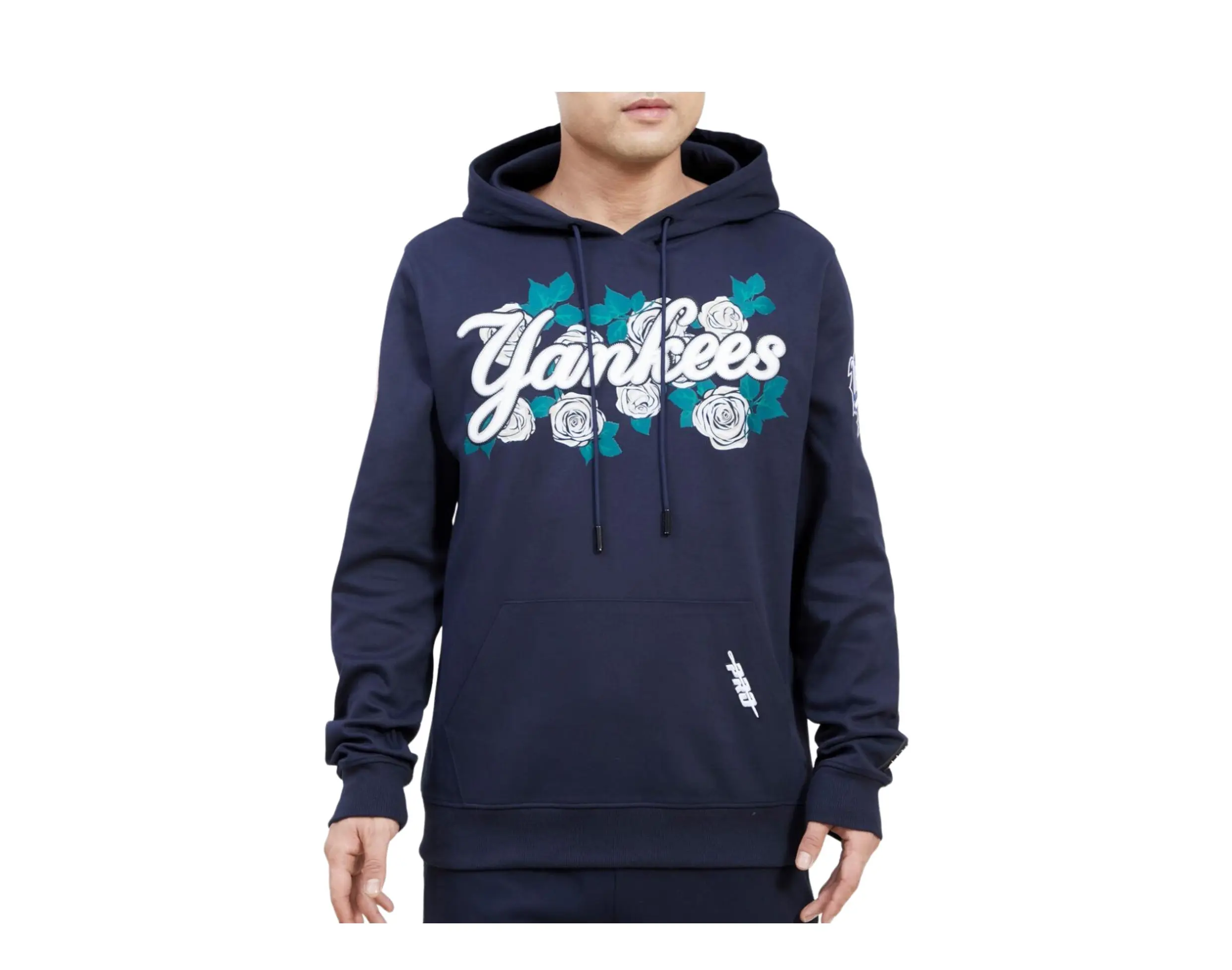 Pro Standard New York Yankees Roses Hoodie in Midnight Navy | Pullover
