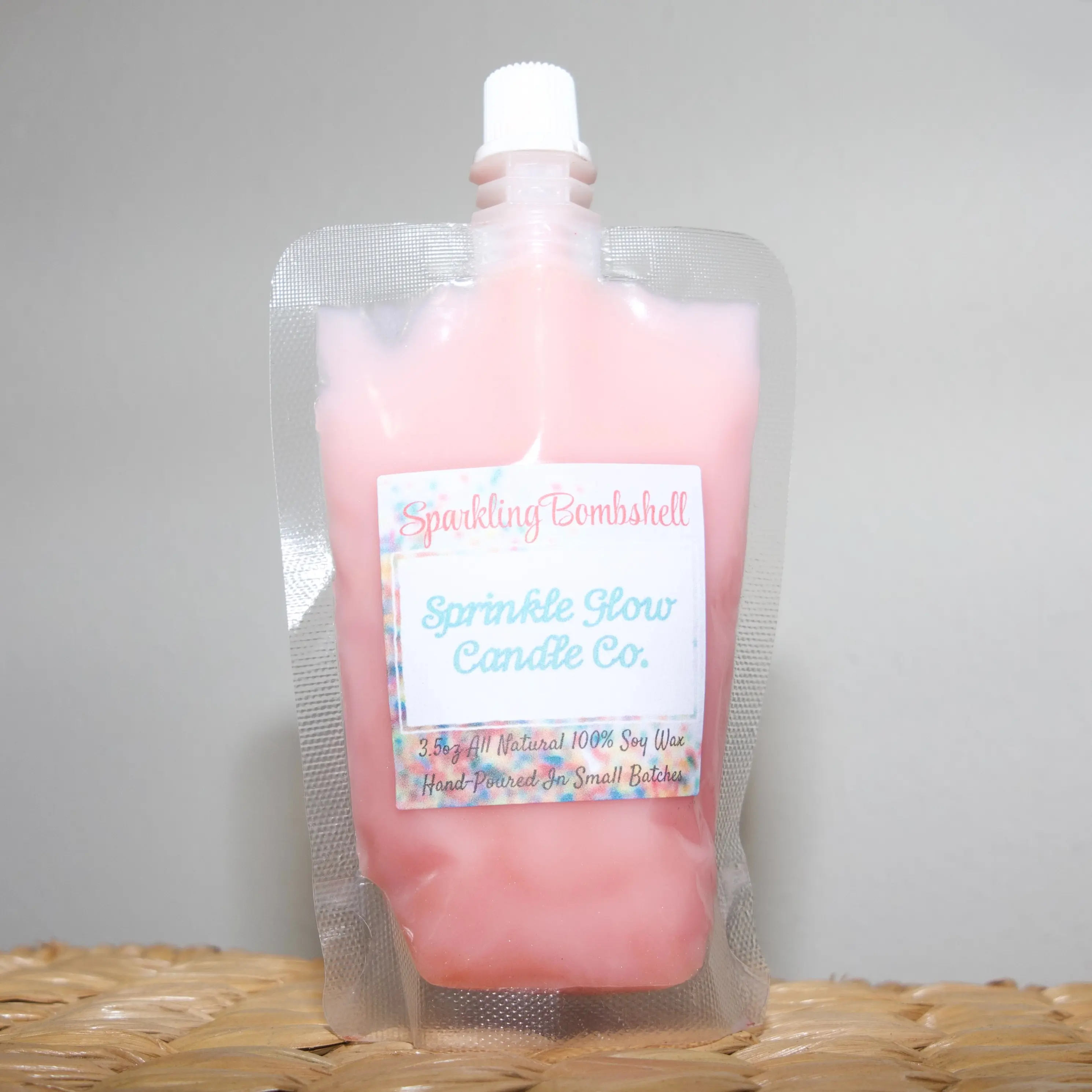 Sparkling Bombshell Wax Melt Pouch Squeezable