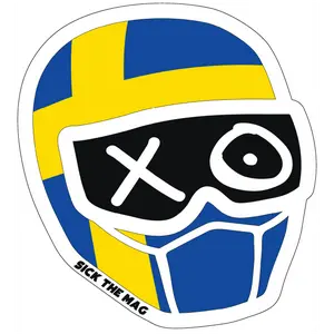 Sweden Helmet Sticker