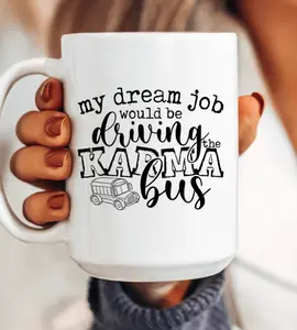 My Dream Job ceramic coffee mug, great gift for the holidays