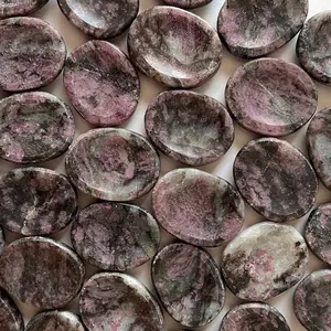 Ruby in Matrix Worry Stone