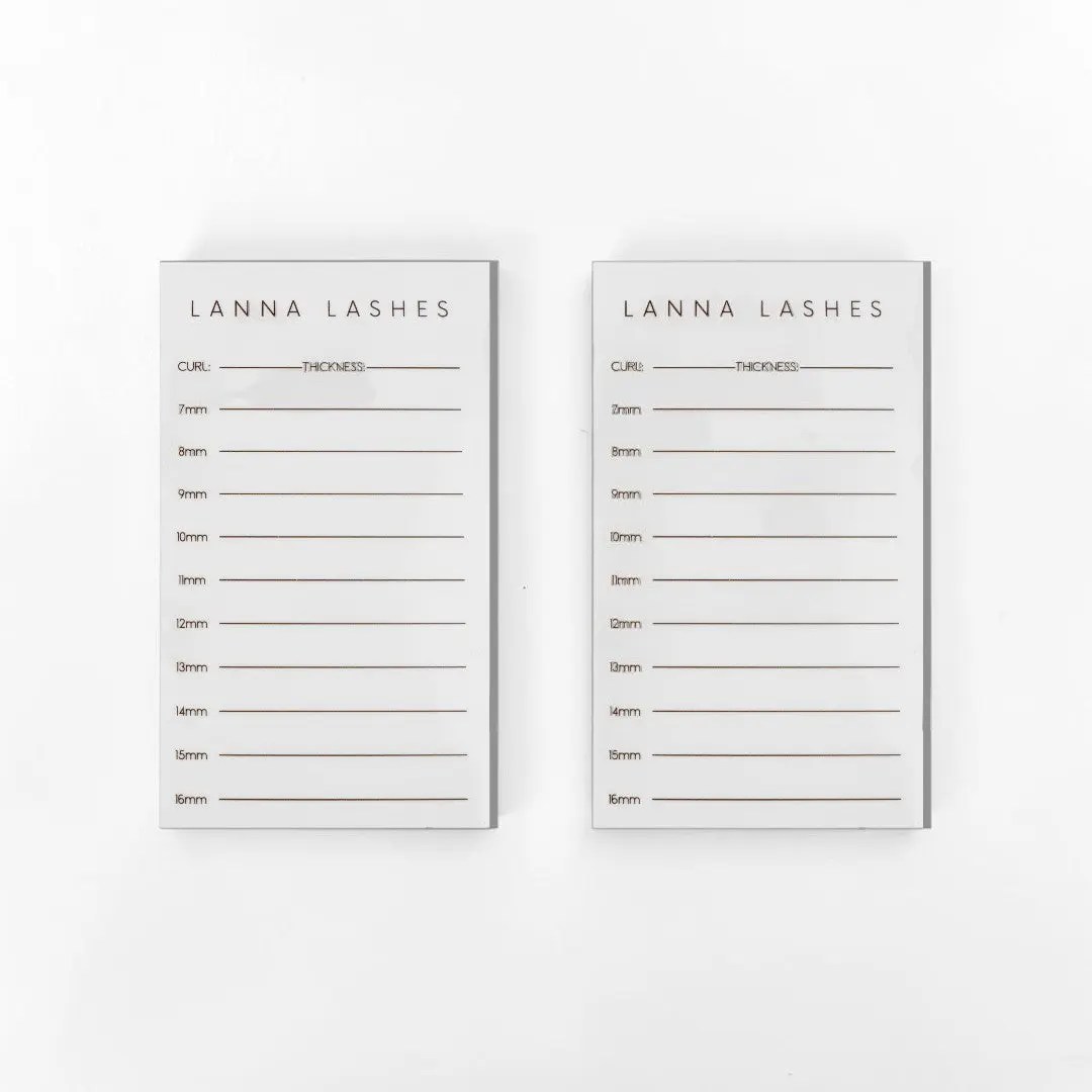 2 Pack Lash Tiles