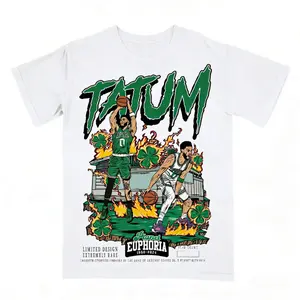 Jayson Tatum Planet Euphoria Shirt Vintage 90s Basketball Graphic Tee for Men Women Fans Y2k Streetwear