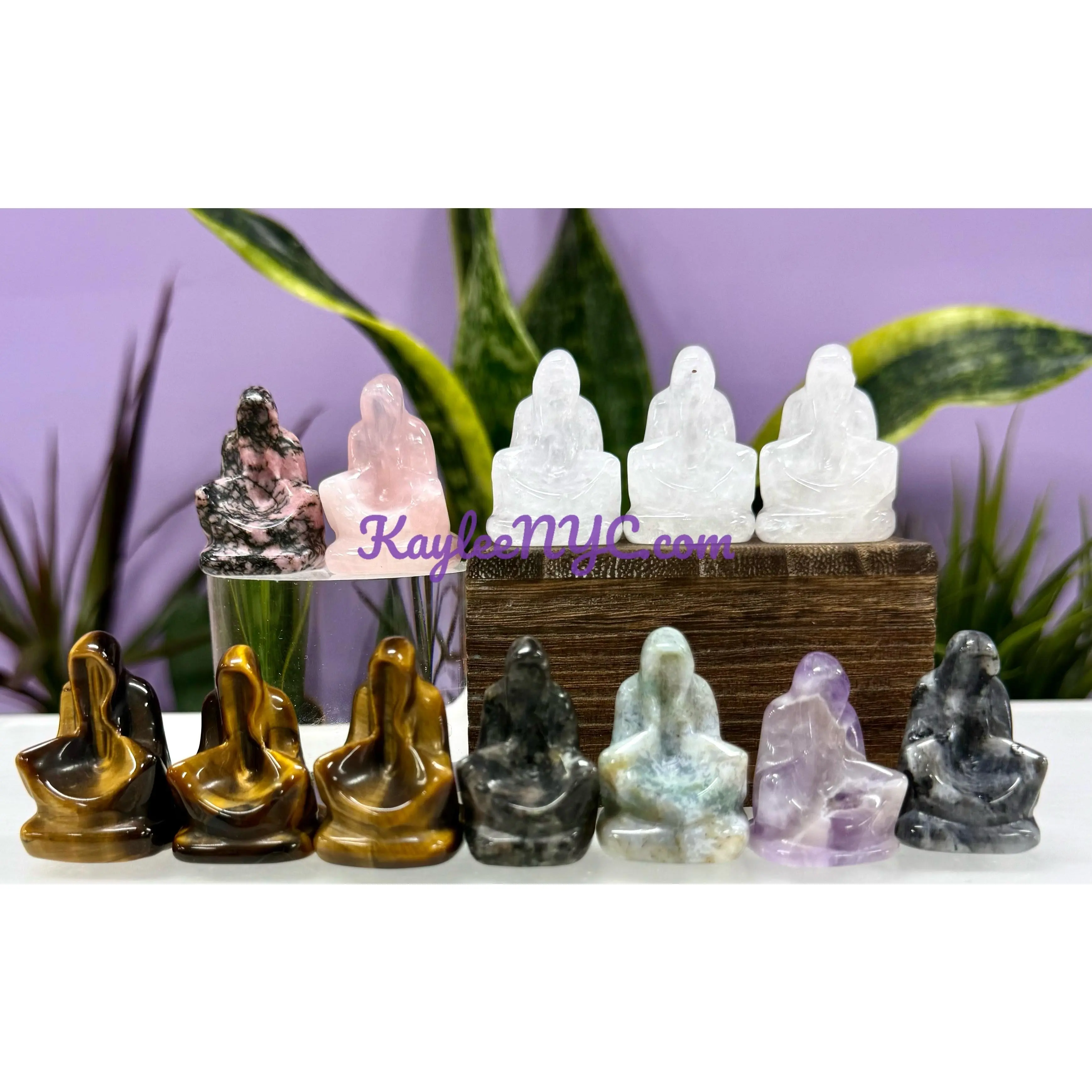 12 PCs 1.3” Natural Crystal Grim Reaper
