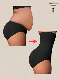 Seamless High Waist Shaping Panty, Tummy Control Shapewear for Women Underwear