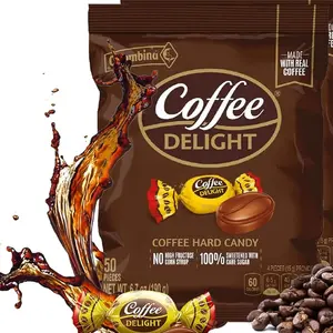 Coffee Delight Hard Candy, Coffee-Flavored Candy, 100 Count (Pack of 1)