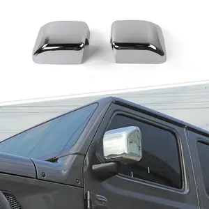 Exterior Rearview Mirror Cover Trim Shell For Jeep Wrangler JL/For Jeep JT Gliadiator 2018+ Car Decoration Accessories