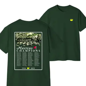 2025 Masters Tournament Tee – Augusta 91 Years Celebration Shirt for Golf Fans – Menswear T-Shirt, Gift for Men Cotton Graphic Unisex