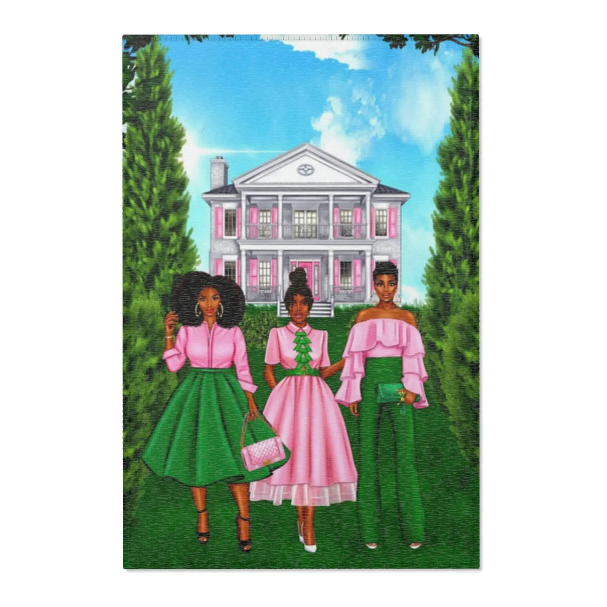 Alpha Kappa Alpha (AKA) Area Rugs Alpha Kappa Alpha (AKA) Area Rugs