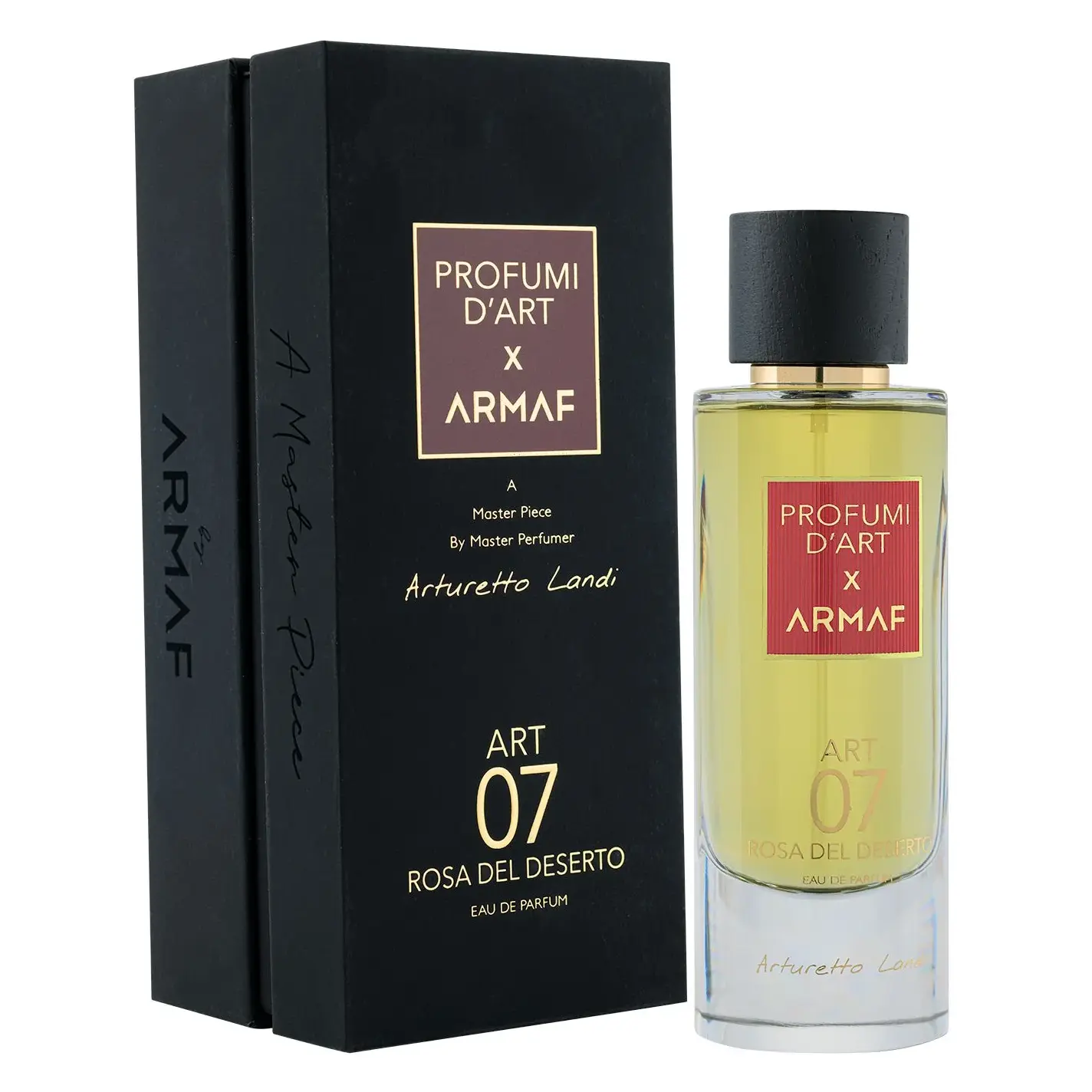 Profumi D'art X Armaf Art 07 Rosa Del Deserto for Unisex Eau de Parfum Spray, 3.6 Ounce