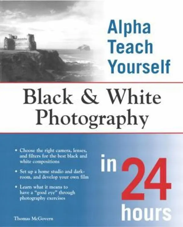 USED-Alpha Teach Yourself Black and White Photography in 24 Hours by Thomas McGovern (Paperback)