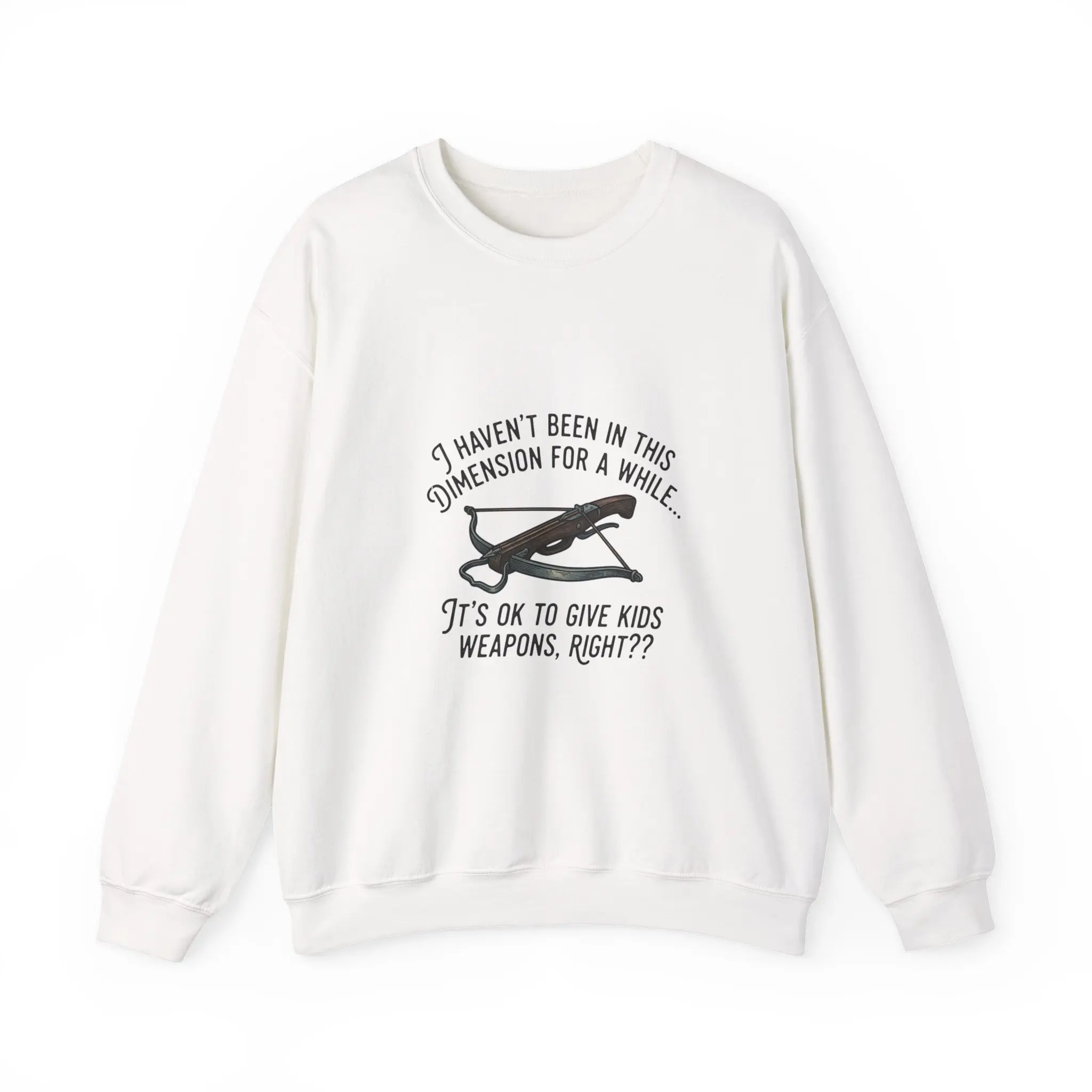 Airplane Cartoon Saying I Haven't Been In This Dimension Sweatshirt | Funny Retro Plane