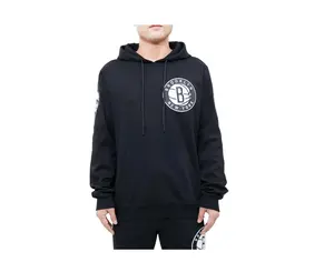 Pro Standard NBA Brooklyn Nets Logo Blended Men Hoodie Black