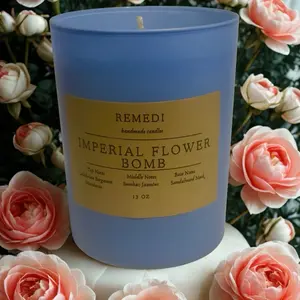 Imperial Flower Bomb(inspired by the perfume) handmade 11oz candle