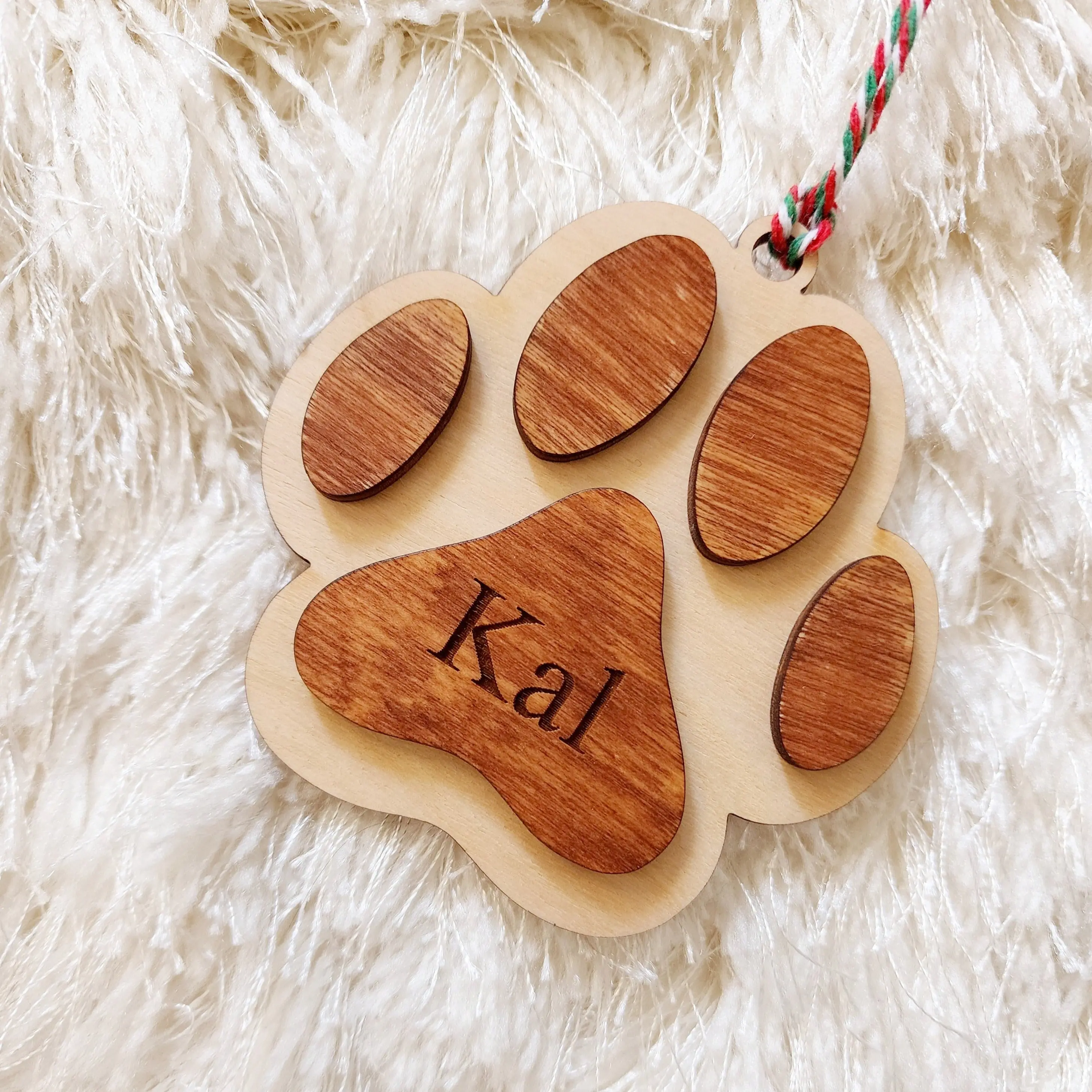 Pet Paw Ornament