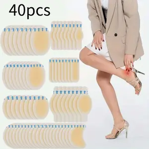 40pcs  Adhesive Sealing Bandages, 8 Different Shapes of Hydrogel Foam Covers, Suitable for Preventing and Restoring Blisters on the Feet,,summerwins