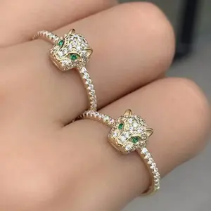 Leopard Engagement Ring