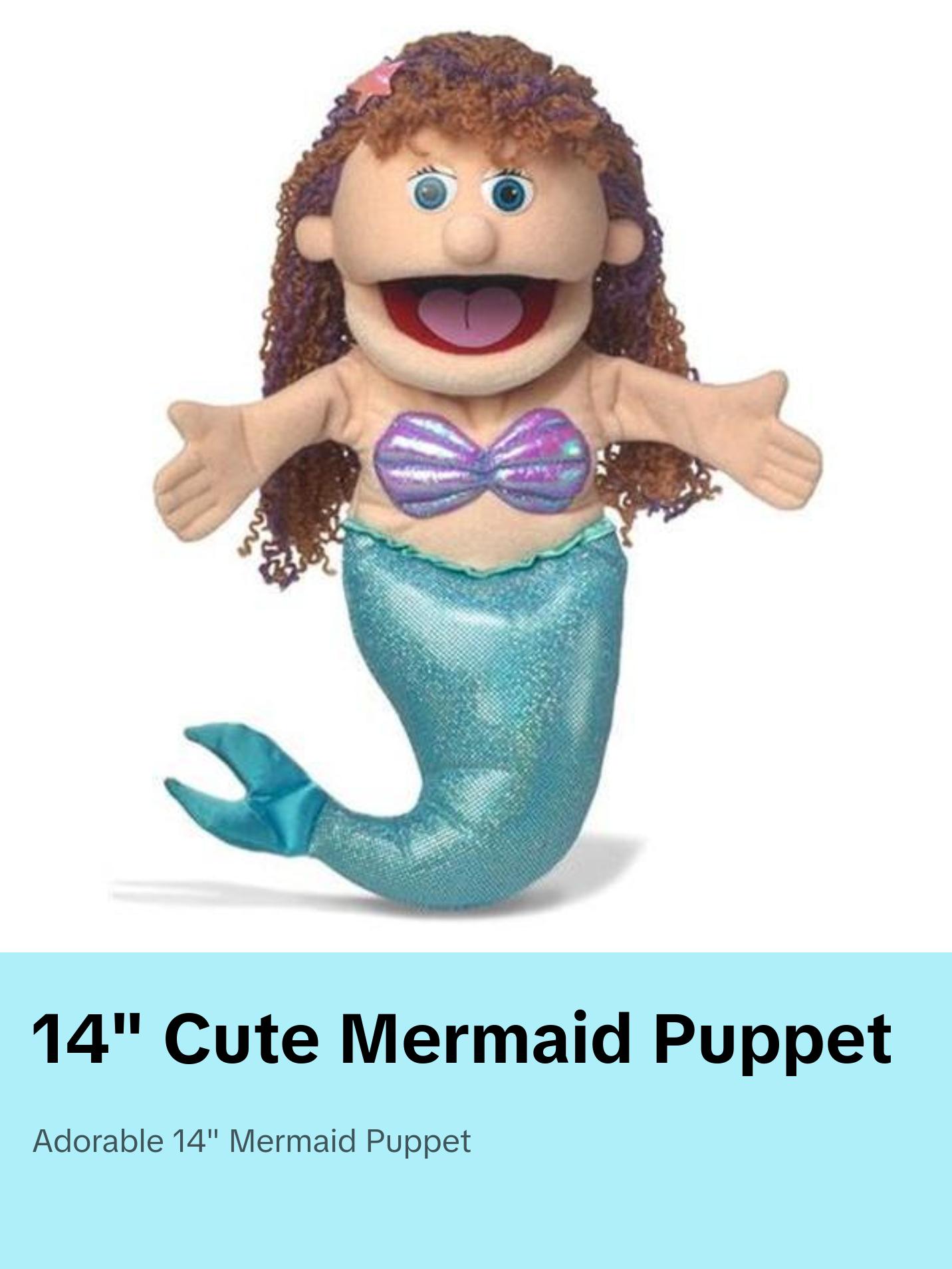 Mermaid Puppet (14")