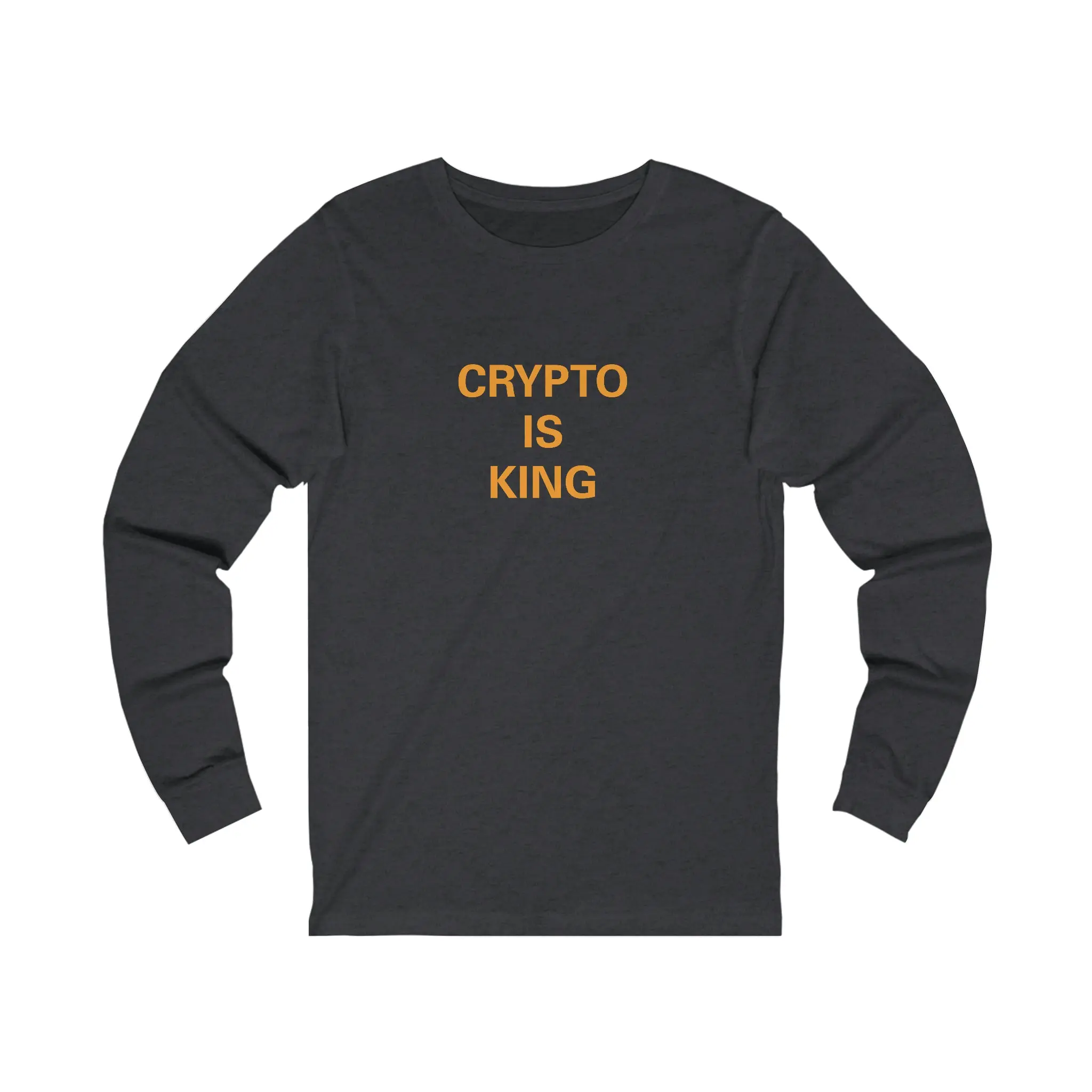 Crypto King Unisex Long Sleeve Tee