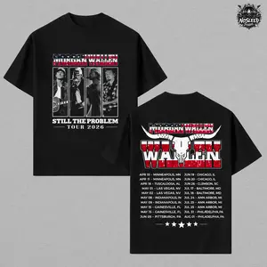 MW Still The Problem Tour 2026 Shirt – Country Music Western Graphic T Shirt, Classic Cotton Unisex Tee, Nashville Cowboy Aesthetic, Concert Tour Dates Back Print, Southern Country Style, Gift for Fans