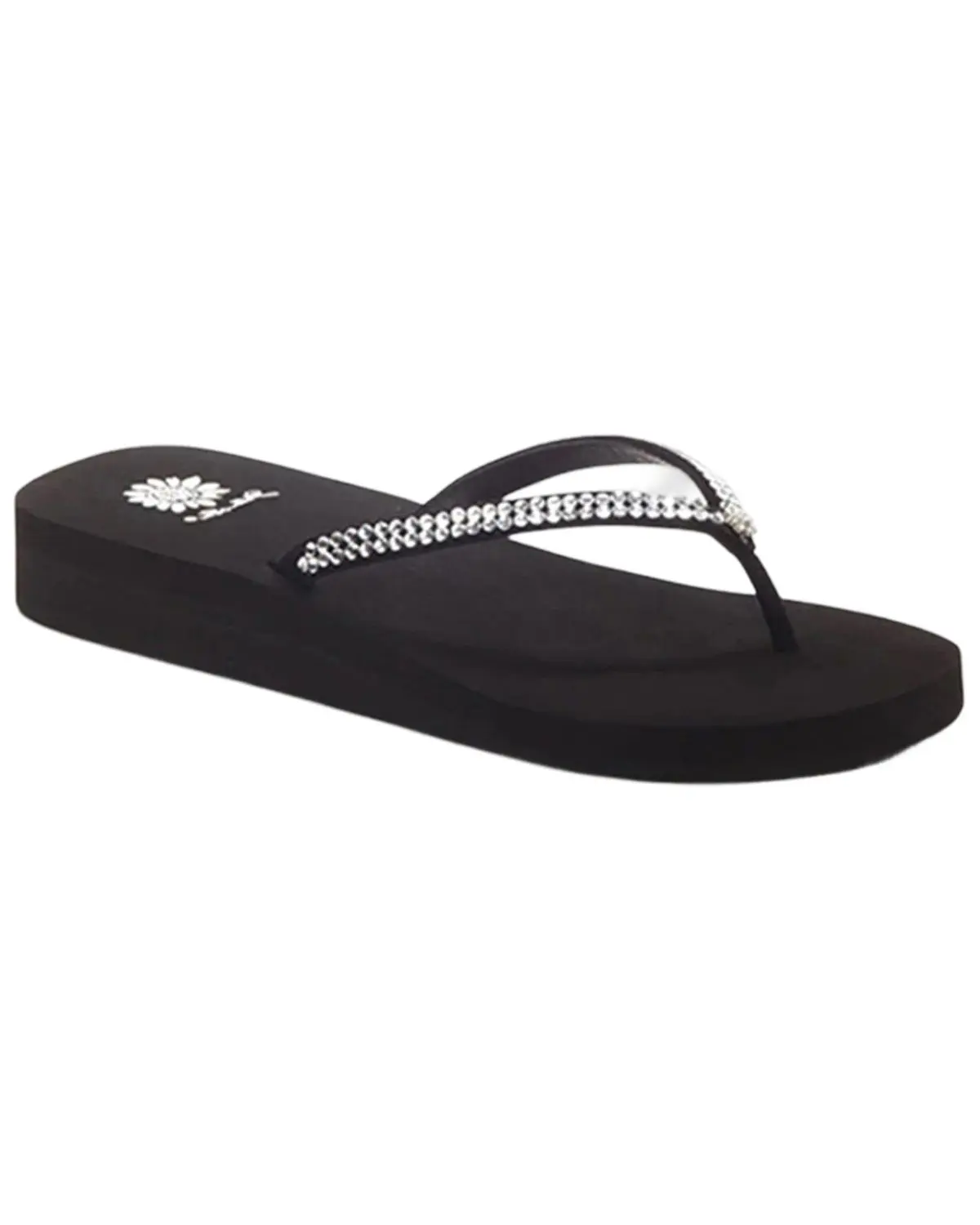 Yellow Box Women's Women'S Jello Rhinestone Sandals - 15724