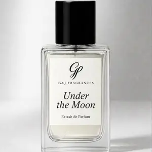 G&J Fragrances Under the Moon Rose Vanilla Oud and Strawberry 50mL Extrait de Parfum Rich Warm and Refined Fragrance