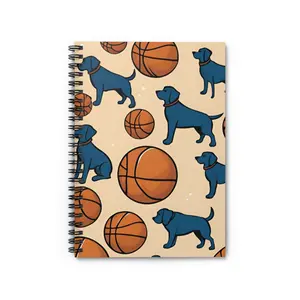 Hooper Dog Spiral Notebook