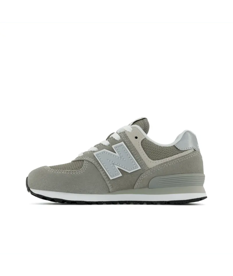 NEW BALANCE Youth 574 Lace-Up Sneakers, Lightweight Cushioned Casual Walking Shoes with Durable Rubber Outsole for Boys and Girls, Footwear, Trainer